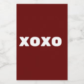 オキソ ワインラベル (シングルラベル)