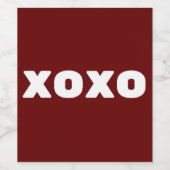 オキソ ワインラベル (シングルラベル)