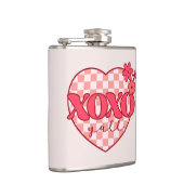 オキソ | 可愛くて愛らしいピンクのハート フラスク (右)