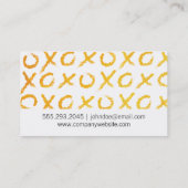 オキソ 名刺 (裏面)