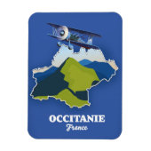 オキタニー フランス 旅行地図 マグネット (縦)