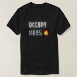 オキュパイ火星エロンムスクSpaceX Tシャツ