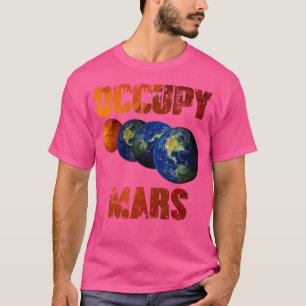 オキュパイ火星テラフォーム宇宙天文学エイリアン Tシャツ