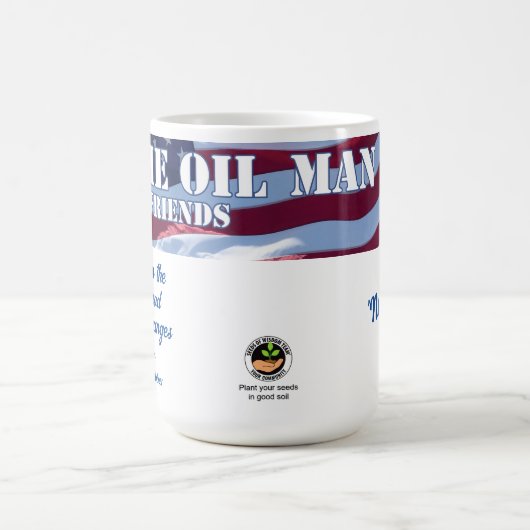 オキーオイルマンコーヒーマグ コーヒーマグカップ (中央)