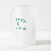 オキーフズアイリッシュパブ フロストグラスビールジョッキ (正面左)