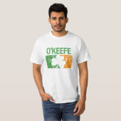 オキーフ姓クローバー Tシャツ (正面フル)