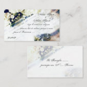 オギスポシイタリアン結婚式招待状 エンクロージャーカード (正面/裏面)