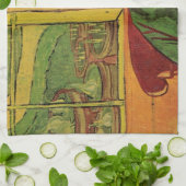 『オギュスト・ルーラン夫人』（オギュスト・ルーランふじん、Madame Augustine Roul キッチンタオル (折り畳み)