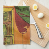 『オギュスト・ルーラン夫人』（オギュスト・ルーランふじん、Madame Augustine Roul キッチンタオル (四つ折り)