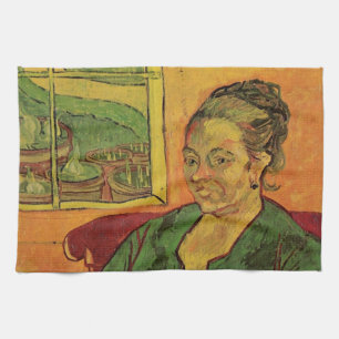 『オギュスト・ルーラン夫人』（オギュスト・ルーランふじん、Madame Augustine Roul キッチンタオル