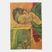 『オギュスト・ルーラン夫人』（オギュスト・ルーランふじん、Madame Augustine Roul キッチンタオル (縦)