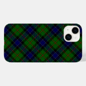 オギリヴィタータンチェックブルーグリーンプレイド Case-Mate iPhoneケース (裏面 (横))