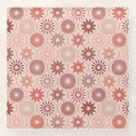 オギー・ボホの花 ガラスコースター