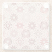 オギー・ボホの花 ガラスコースター (裏面)