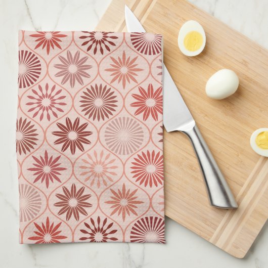 オギー・ボホの花 キッチンタオル (四つ折り)