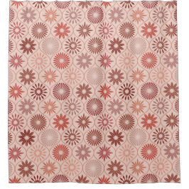 オギー・ボホの花 シャワーカーテン