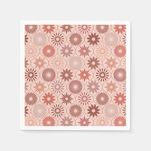 オギー・ボホの花 スタンダードカクテルナプキン (正面)