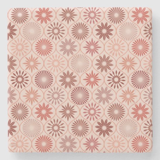 オギー・ボホの花 ストーンコースター (正面)