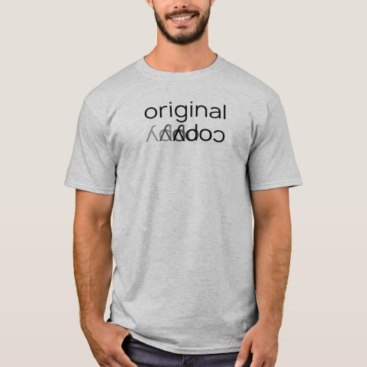 オクシモロン - オリジナルコピーTシャツ Tシャツ (正面)