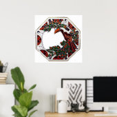 オクタゴントゥーカンウォールアートザゲストハウスいつもの ポスター (ホームオフィス)