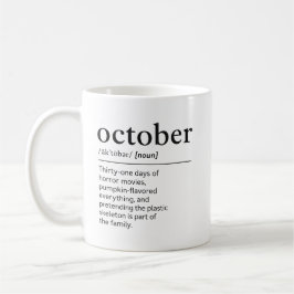 オクタバ―ファニー・ハロウィン辞典ギフト コーヒーマグカップ
