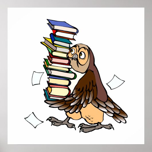 オクタビアンフクロウ ポスター (正面)