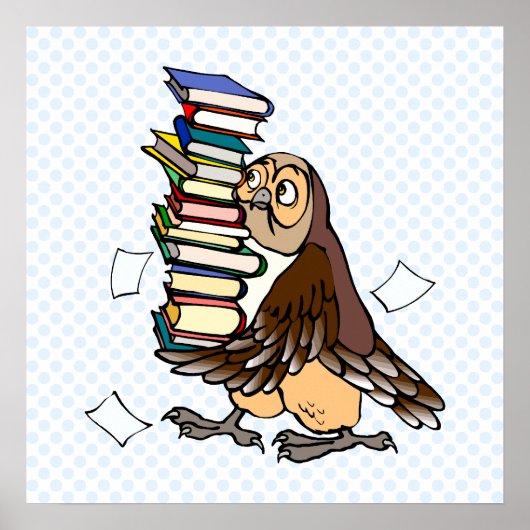 オクタビアンフクロウ ポスター (正面)