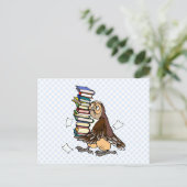 オクタビアンフクロウ ポストカード (スタンド正面)