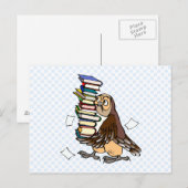 オクタビアンフクロウ ポストカード (正面/裏面)