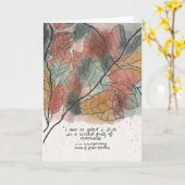 オクターバーに満ちた世界、アンの緑の館 カード (黄色い花)