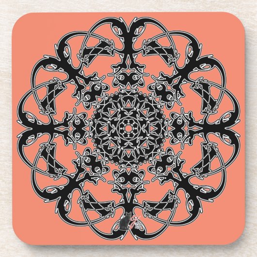 オクタ祝ググリフダスクコースター コースター (正面)