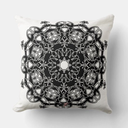 オクタ記号を表示 クッション (正面)