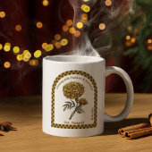 オクテューバー誕生月のお花 コーヒーマグカップ