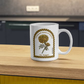 オクテューバー誕生月のお花 コーヒーマグカップ