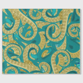 オクトウプス模様のラッピング紙 ラッピングペーパー (フラット)