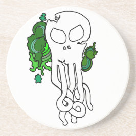オクトスカル緑 コースター