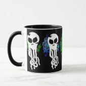 オクトスカル緑 マグカップ (左)