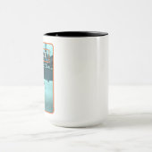 オクトスケートスケートボーディングタコ マグカップ (中央)