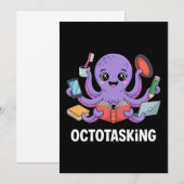 オクトタスク生物 - マルチタスクモード 招待状 (正面/裏面)