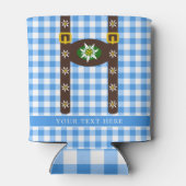 オクトバーフェストおもしろいレダーホセンサスペンダースビール 缶クーラー (裏面)