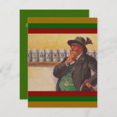 オクトバーフェストオクトーバーフェストパーティの招待状ビール 招待状 (正面/裏面)