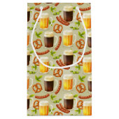 オクトバーフェストソーセージ&ビール抱き枕 スモールペーパーバッグ