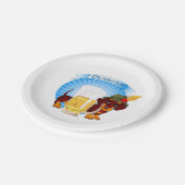 オクトバーフェストダックスシュント紙プレート7" ペーパープレート (アングル)