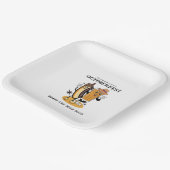 オクトバーフェストブラッツアンドビール秋パーティーレトロ ペーパープレート (傾斜あり)