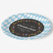 オクトバーフェスト、オクトーバーフェストパーティープレートカスタマイズ-  ペーパープレート (アングル)