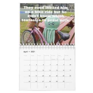 オクトパスのオリー カレンダー