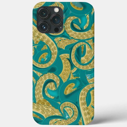 オクトパスモダンスデザイン Case-Mate iPhoneケース (裏面)