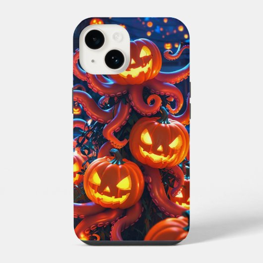 オクトパンプキン iPhoneケース (裏面)