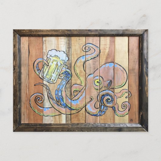 オクトビール ポストカード (正面)