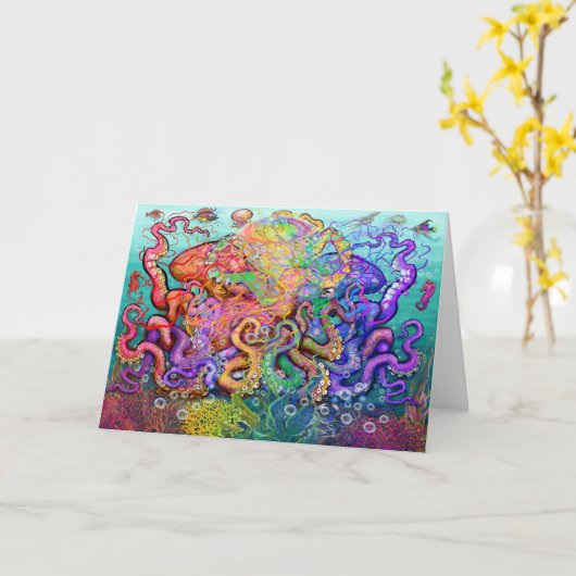 オクトピカード カード (黄色い花)